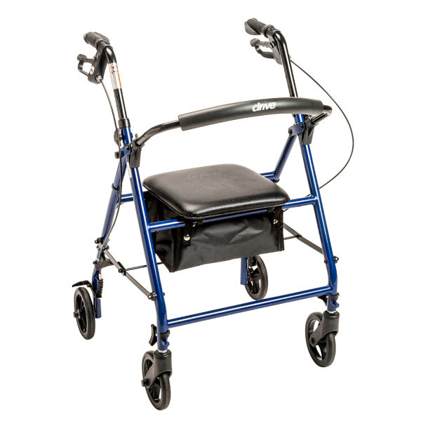 Steel Rollator with 6" Wheels, Knockdown