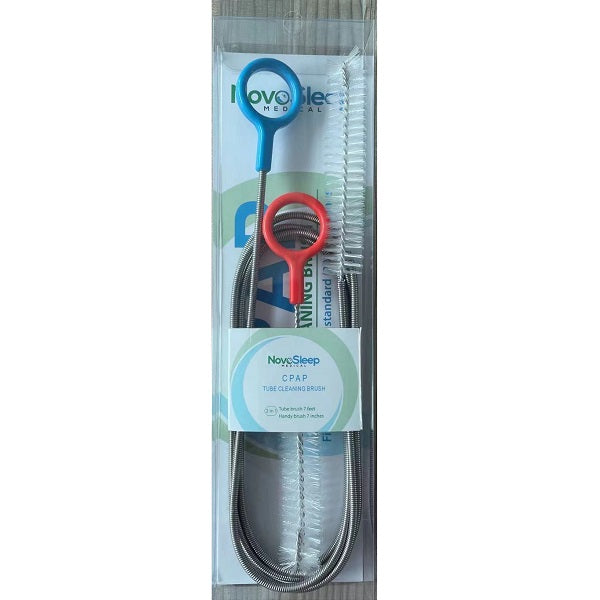 NovoSleep 7ft & 7 in CPAP Tube Cleaning Brush Kit