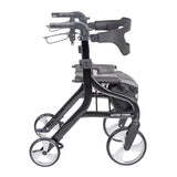Photograph of the Nitro Sprint Rollator, black, additional product angle