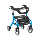 Photograph of the Nitro Sprint Rollator, blue, additional product angle