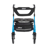 Photograph of the Nitro Sprint Rollator, blue, additional product angle
