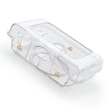 Philips DreamStation water chamber, angled product view showing the molded maximum fill arrows