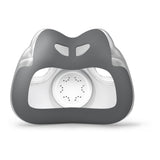 Face side of the AirTouch F30i cushion, covered in soft grey ComfiSoft fabric