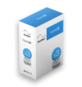 ResMed HumidX three pack retail box in blue and white, showing the x3 count on the front