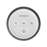 Top of the Transcend Micro 510 in Graphite Gray, showing the Bluetooth, Ramp, Dry Cycle and Power buttons