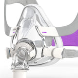 ResMed AirFit F20 for Her full face CPAP mask with headgear