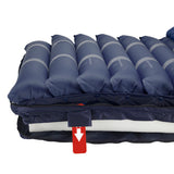 Photograph of the DM-14530 air pressure mattress replacement system, control unit and tubing