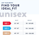 Prevail Per-Fit size and fit chart graphic