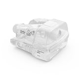 ResMed HumidAir 11 standard water tub, three quarter product view with the white thumb grip visible