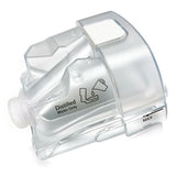 ResMed HumidAir 11 standard water tub, angled product view showing the Distilled Water Only marking