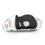 Face side of one ResMed AirTouch N30i nasal cushion, showing the soft ComfiSoft fabric patch and oval opening