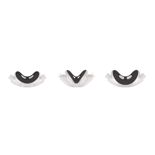 The three AirTouch N30i cushion sizes side by side: Small Wide, Medium and Large