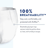 Photograph of the Prevail Per-Fit Maximum Absorbency Brief, additional product angle