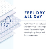 Photograph of the Prevail Per-Fit Maximum Absorbency Brief, additional product angle