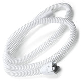 Philips 15 mm heated tube coiled, product view with the three pin machine cuff in the foreground