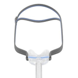 Photograph of the adjustable QuickFit elastic headgear included in the kit, shown on its own