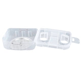SleepStyle water chamber opened, the tub base and its lid separated to show the two filling holes