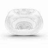 Face side of the ResMed AirFit X30i oral cushion on its own, showing the silicone mouth seal