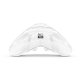 Underside of the ResMed AirFit X30i oral cushion with the AirFit X30i name printed on the silicone