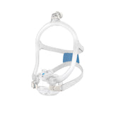 Angled view of the AirFit X30i showing the SpringFit frame running from the cushion up to the elbow